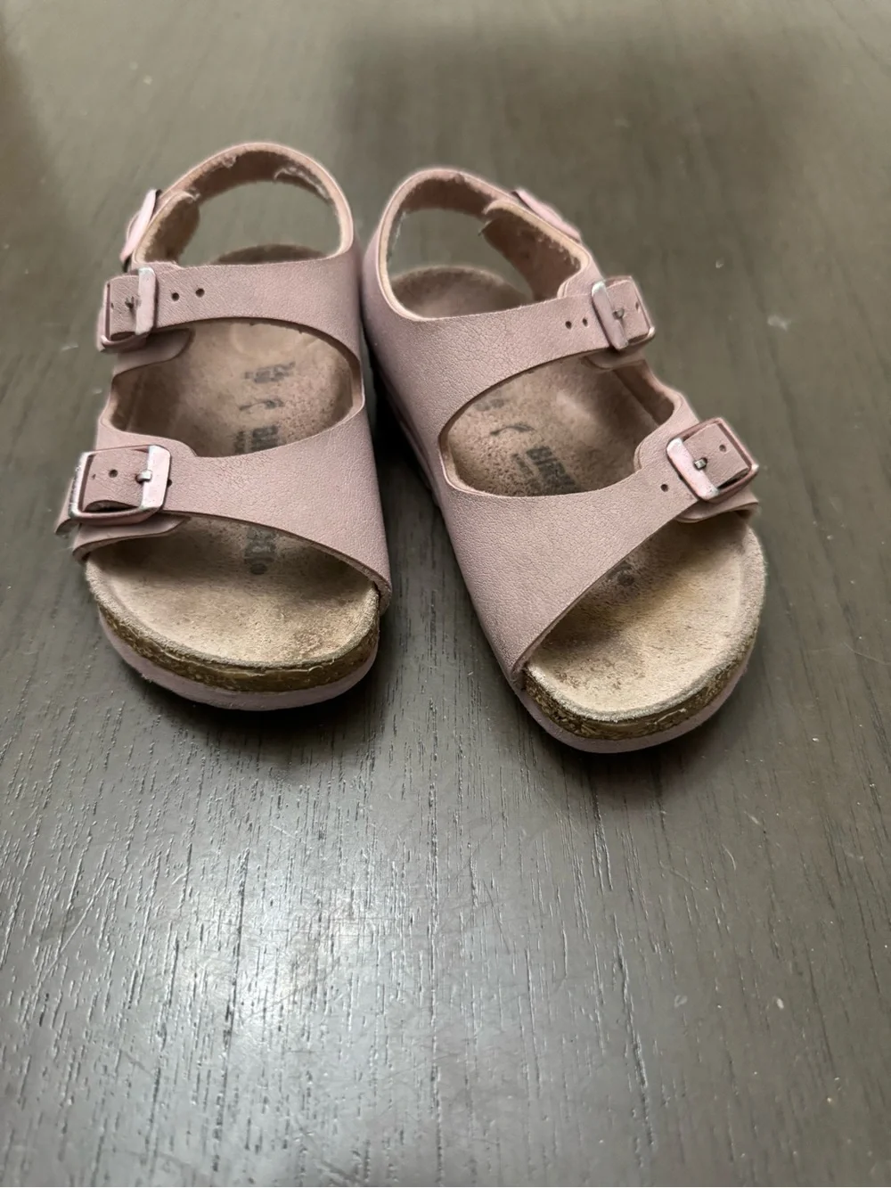 Birkenstock Milano Pink Slingback Sandals Size 24 Eu 6us
